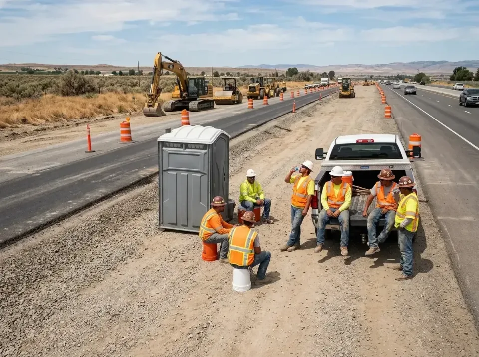 highway-road-construction-crew-007 — frequently asked questions, Porta Potty and Restroom Rentals in Lebanon, NH
